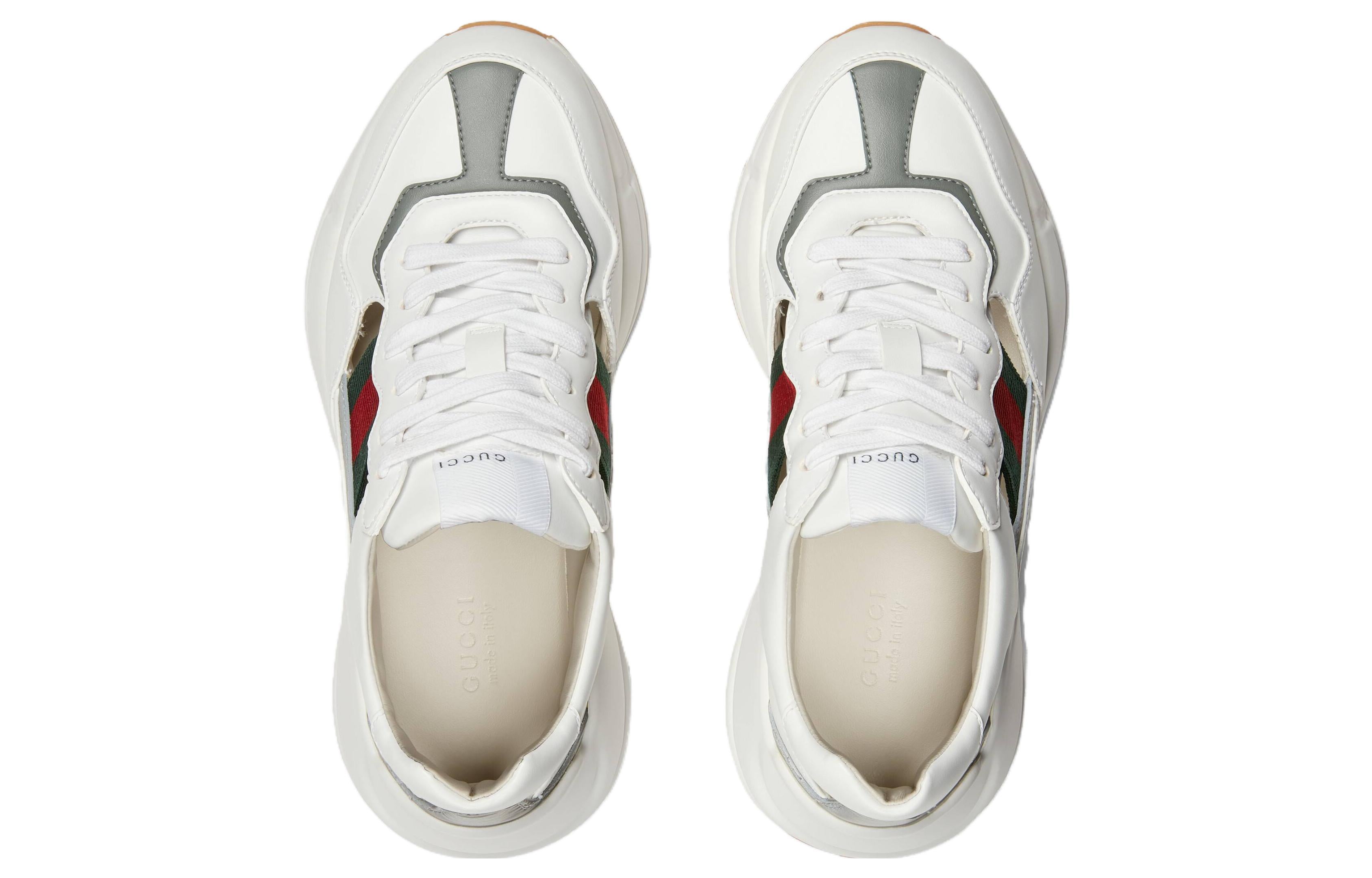 (WMNS) Gucci Rhyton Sneakers 'White' 660061-2SH60-9161