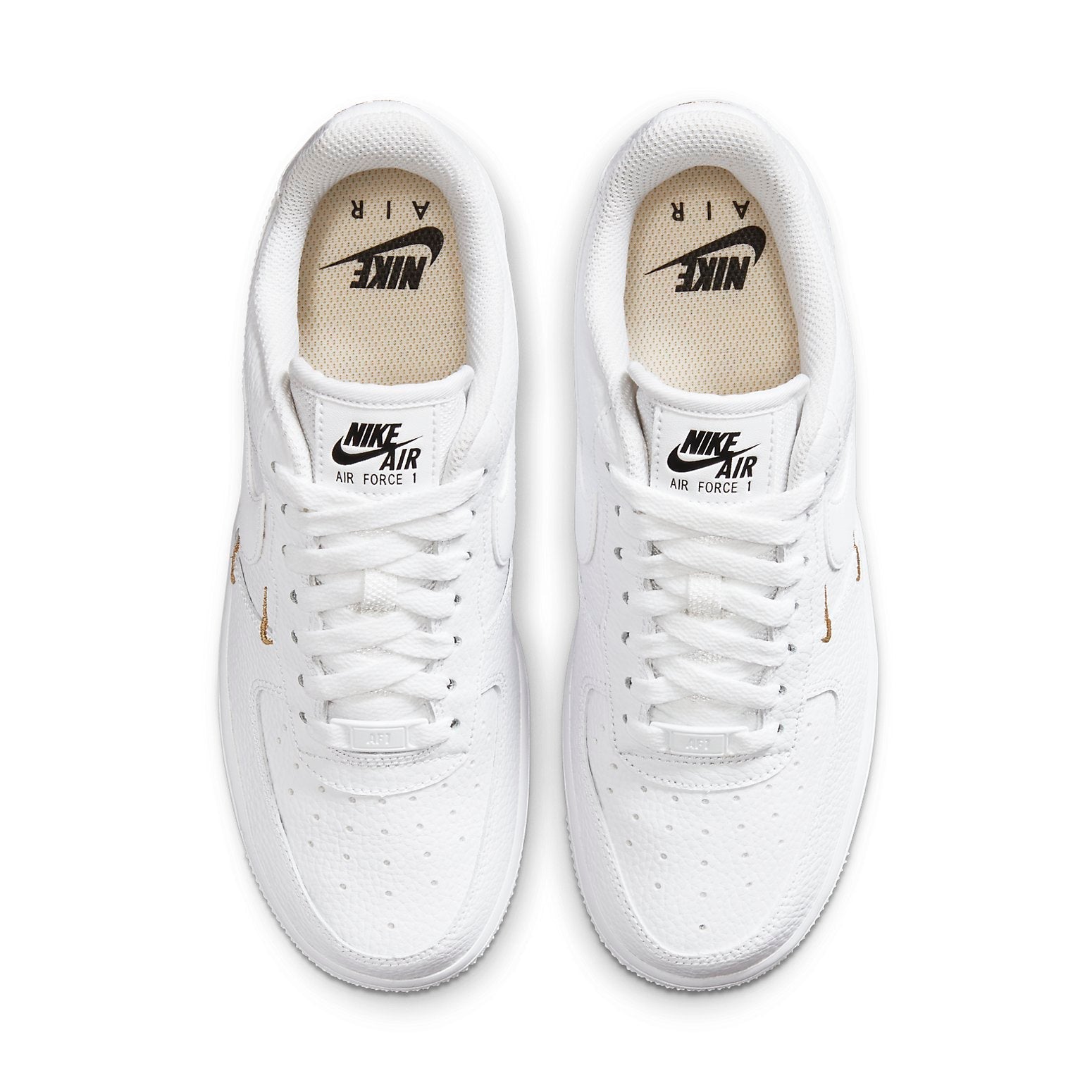 (WMNS) Nike Air Force 1 '07 Essential 'White Metallic Gold' CT1989-100