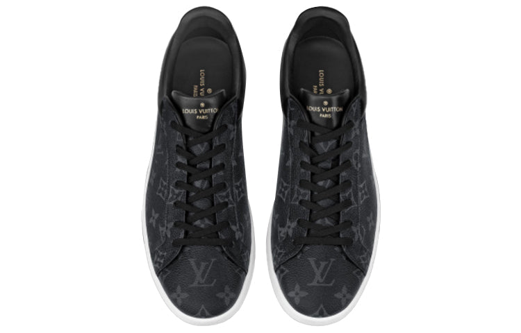 LOUIS VUITTON Luxembourg Sneakers 'Black Logo Monogram' 1A4PAT