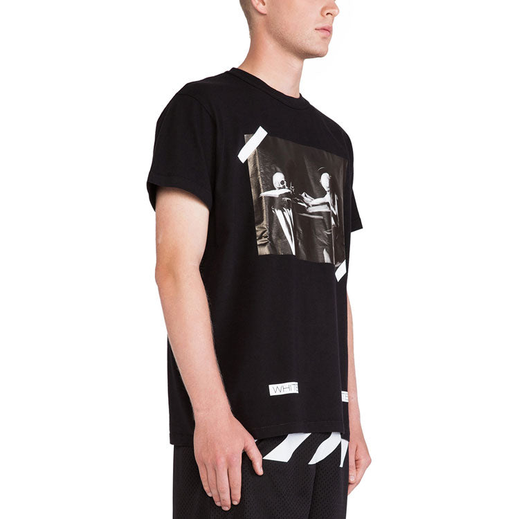 Off-White Caravaggio T-Shirt 'Black White' AU1001-03-05