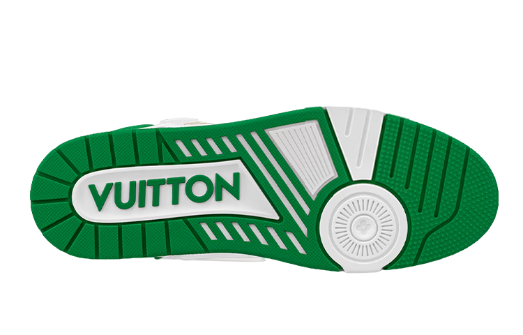 LOUIS VUITTON LV Trainer 'White Green' 1ABLY1