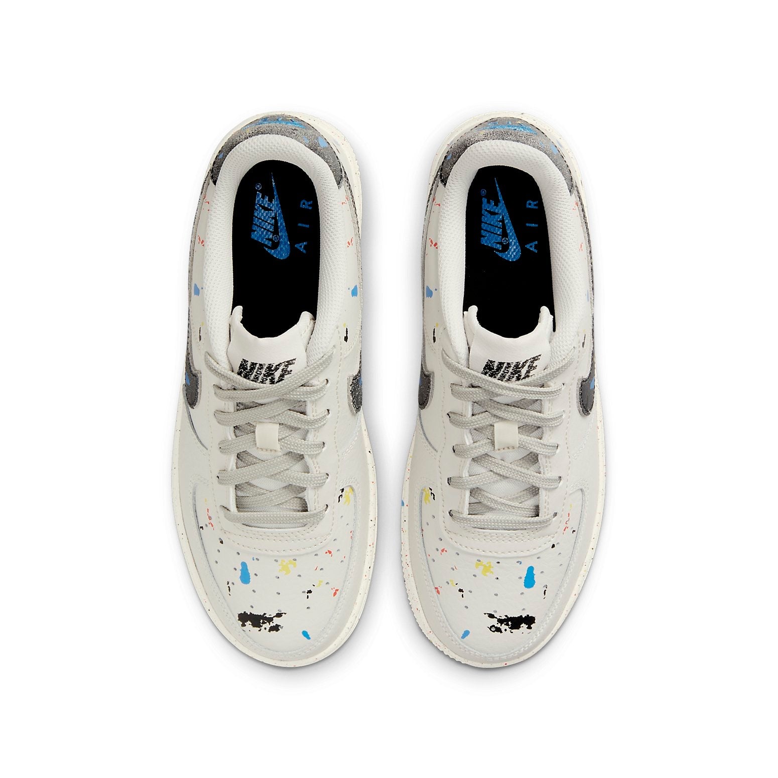 (GS) Nike Air Force 1 LV8 3 'Paint Splatter - Light Bone' DJ2598-001