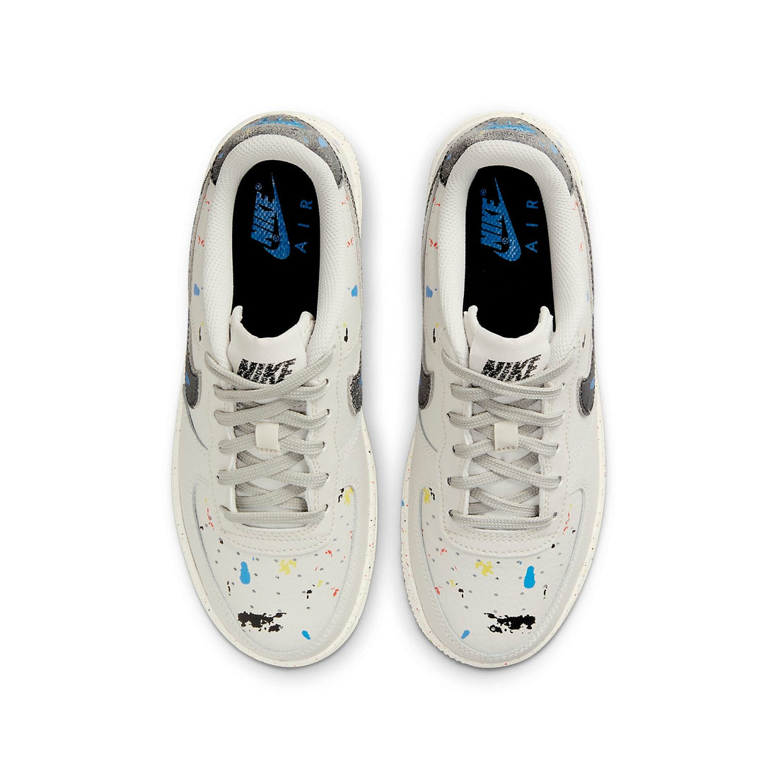 (GS) Nike Air Force 1 LV8 3 'Paint Splatter - Light Bone' DJ2598-001