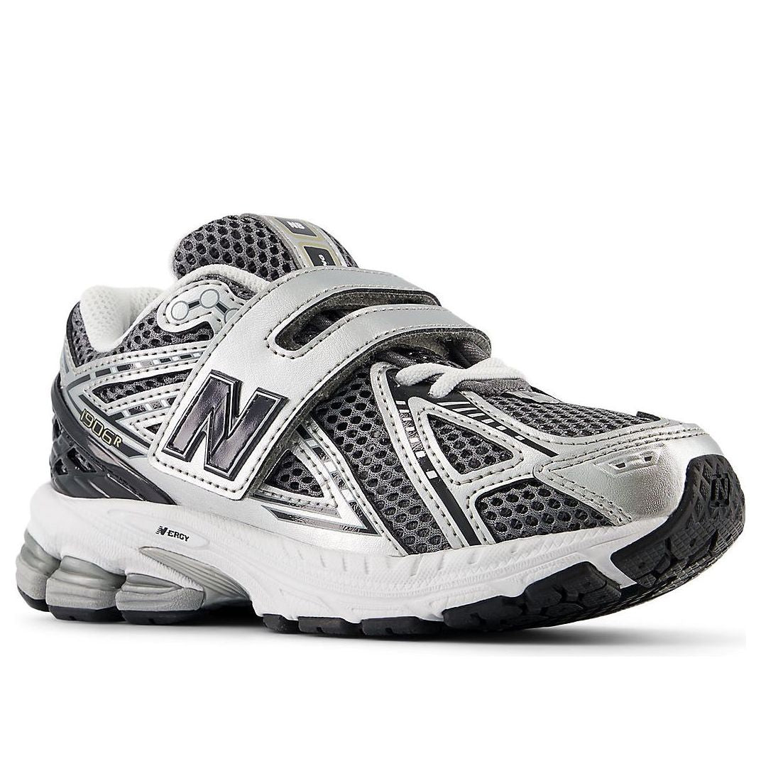 (PS) New Balance 1906 Hook & Loop Wide 'Silver Black' PV1906CG