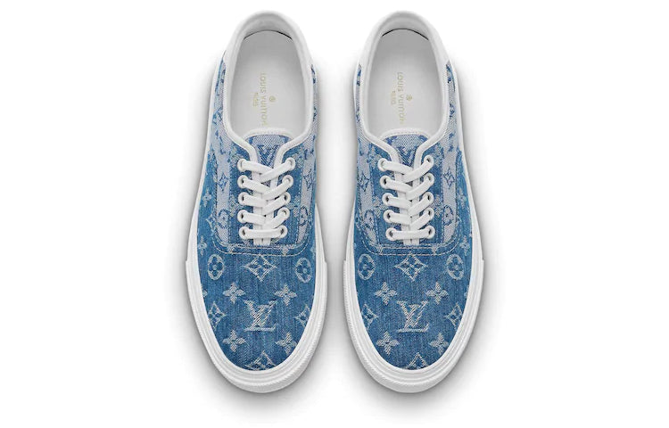 LOUIS VUITTON Trocadero Sneakers 'Denim Monogram' 1A5YUR