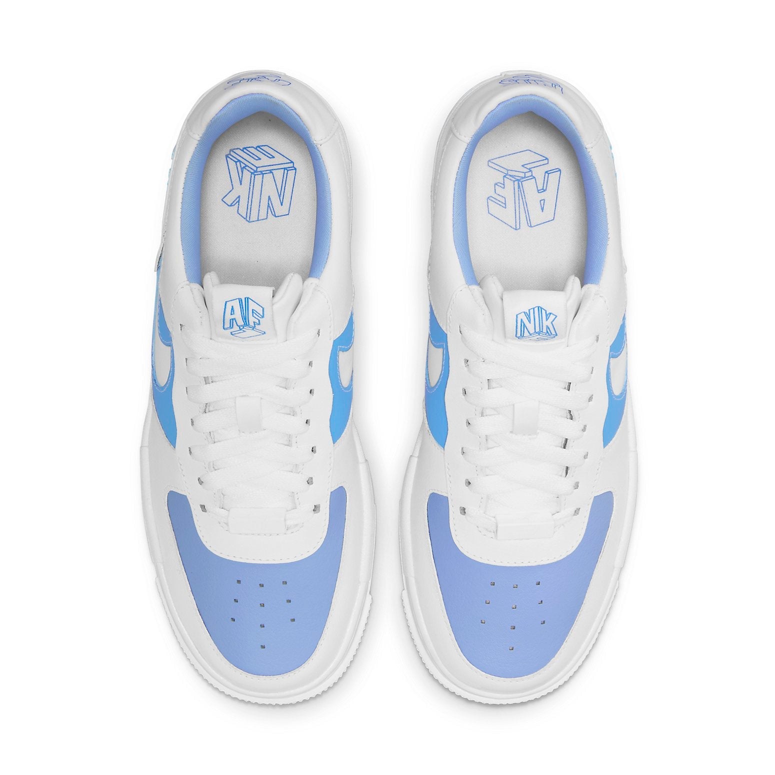 (WMNS) Nike Air Force 1 Low 'White Blue' DN4230-414