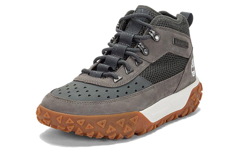 Timberland GreenStride Motion 6 Low Lace Up Hiking Sneakers 'Meidum Grey' A6A98M