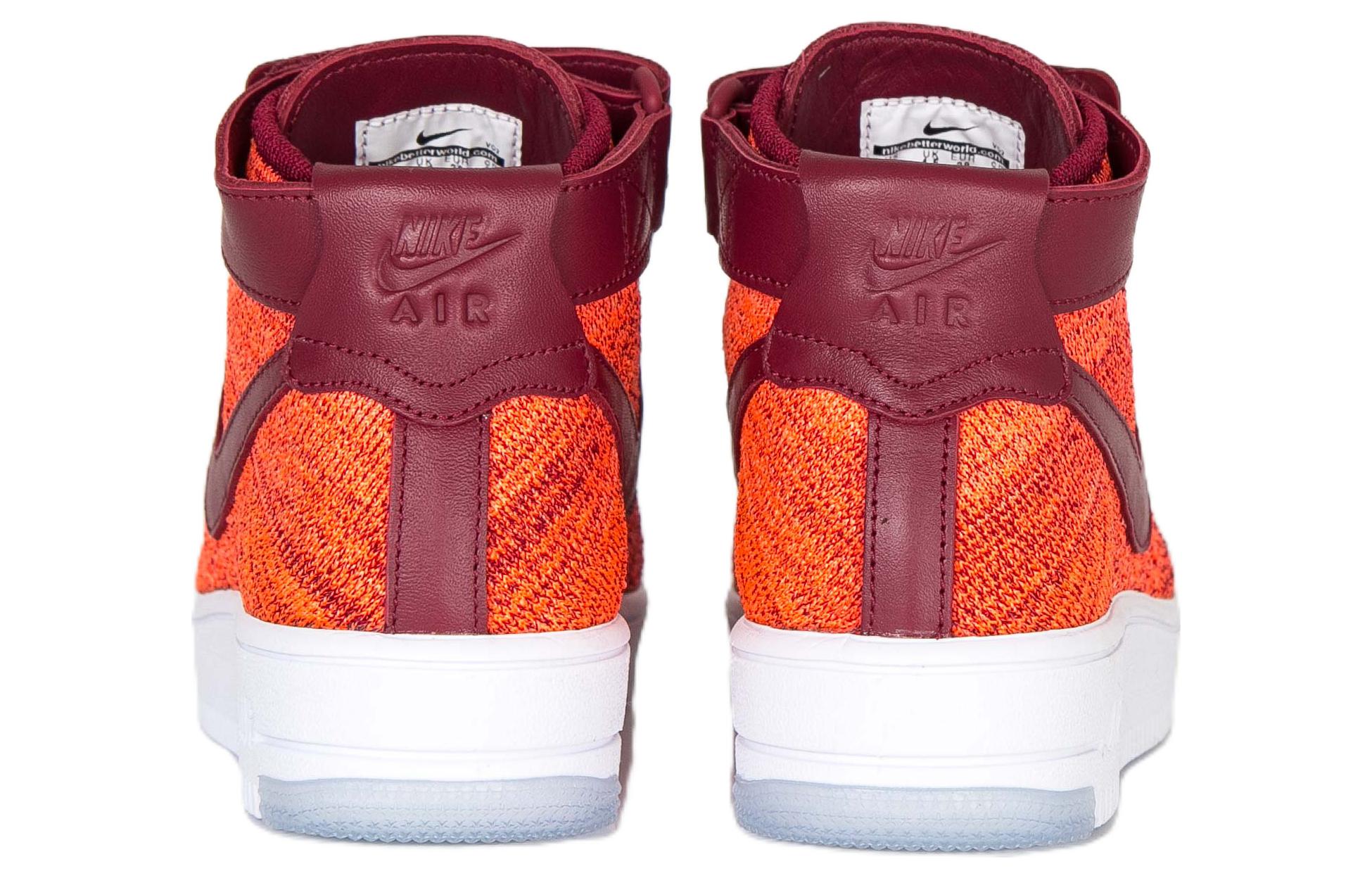 (WMNS) Nike Air Force 1 Flyknit 'Total Crimson' 818018-800