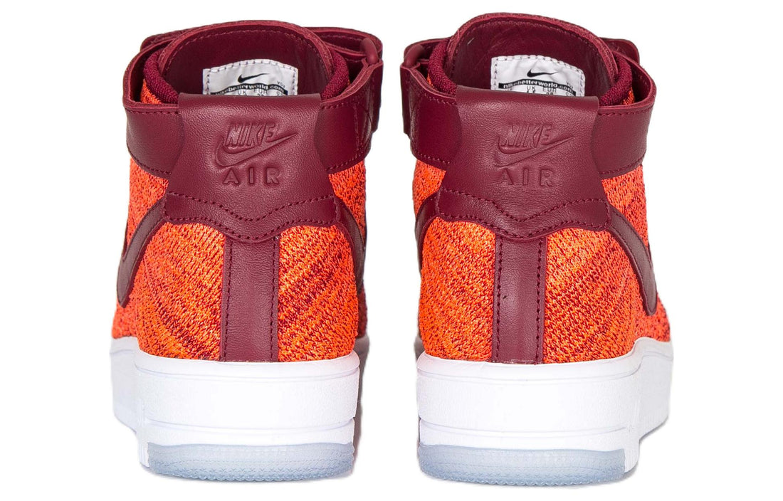 (WMNS) Nike Air Force 1 Flyknit 'Total Crimson' 818018-800