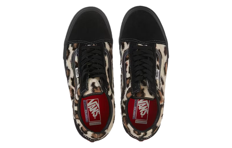 Vans Old Skool x Supreme Shoes 'Black White Brown' VN0A5FCBBM8