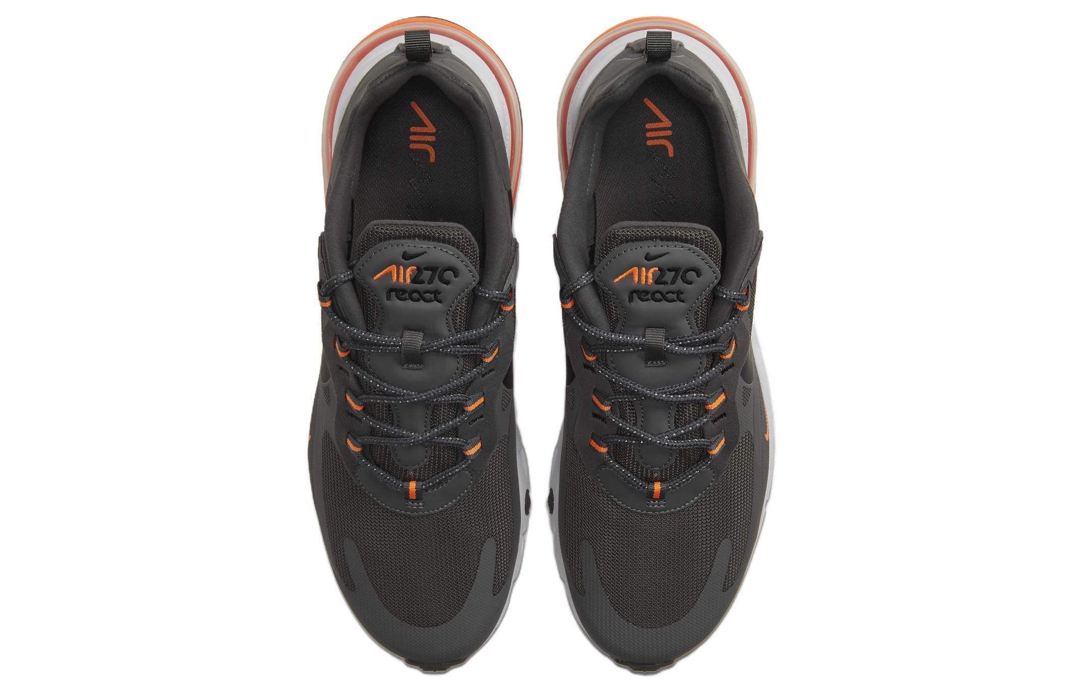 Nike Air Max 270 React 'Iron Grey Total Orange' CZ2528-001