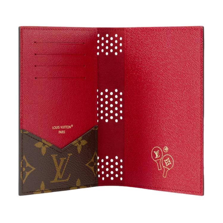 LOUIS VUITTON Passport Cover 'Red' M29286