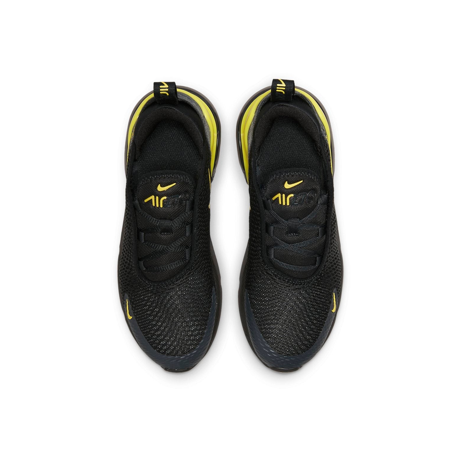(PS) Nike Air Max 270 'Black Yellow Strike' DX9278-001