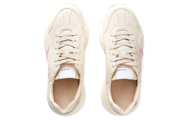 (WMNS) Gucci Rhyton 'Lemon Pink' 684900-DRW00-9522
