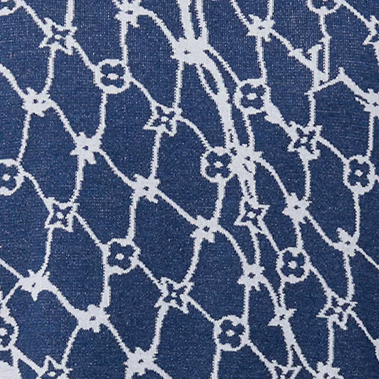 LOUIS VUITTON Cotton T-shirt 'Blue' 1AFQQR