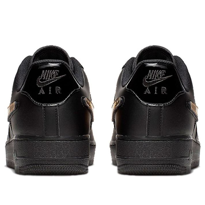 Nike Air Force 1 Low '07 LV8 'Removable Swoosh - Black Gold' CT2252-001