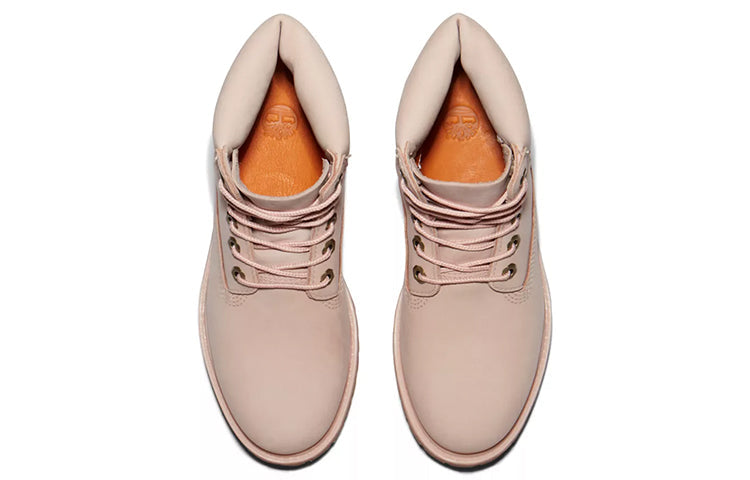 (WMNS) Timberland Premium 6 Inch Waterproof Boots 'Light Pink Nubuck' A5SRF662