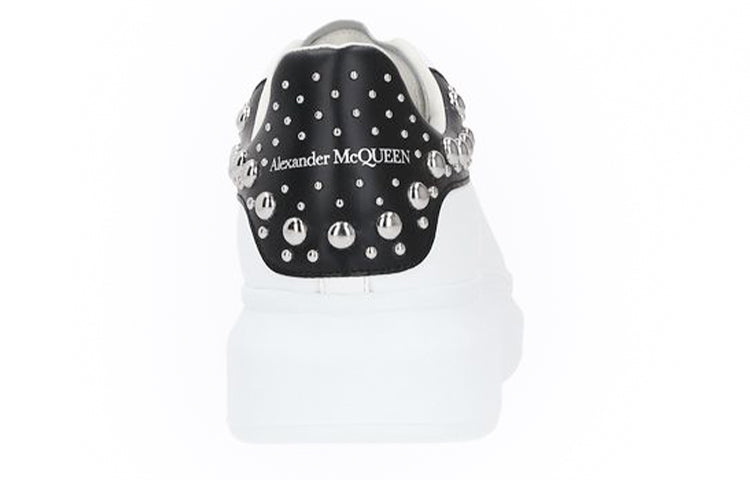 Alexander McQueen Oversized Sneaker 'White Black Studded' 662643WHTQQ9089
