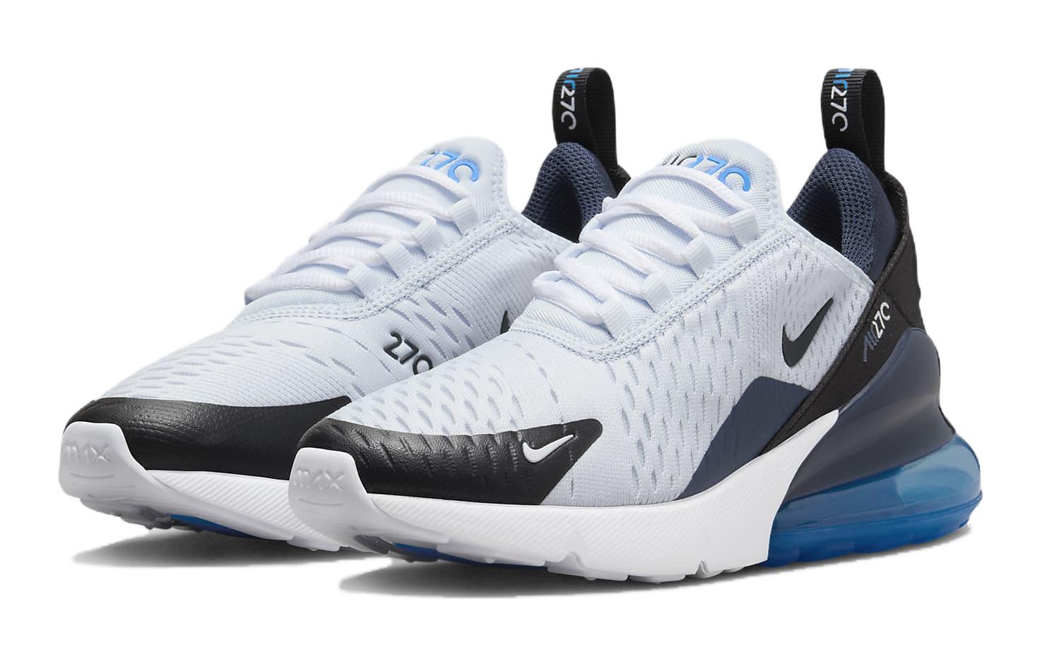 (GS) Nike Air Max 270 'Grey Thunder Blue' 943345-033