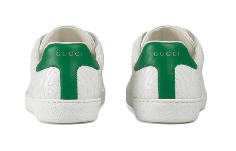 Gucci Ace G 'Rhombus White' 598833-0R0A0-9063