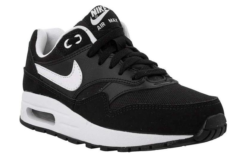 (GS) Nike Air Max 1 Shoes 'Black White' 807602-001