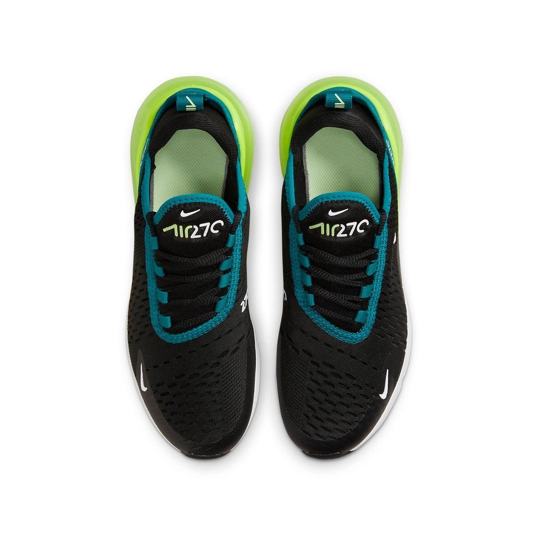 (GS) Nike Air Max 270 'Black Bright Spruce Volt' 943345-026