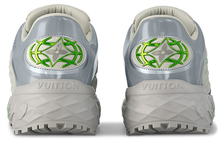 LOUIS VUITTON LV Discovery Lace Up Sneakers 'grey Green' 1ABZ3P