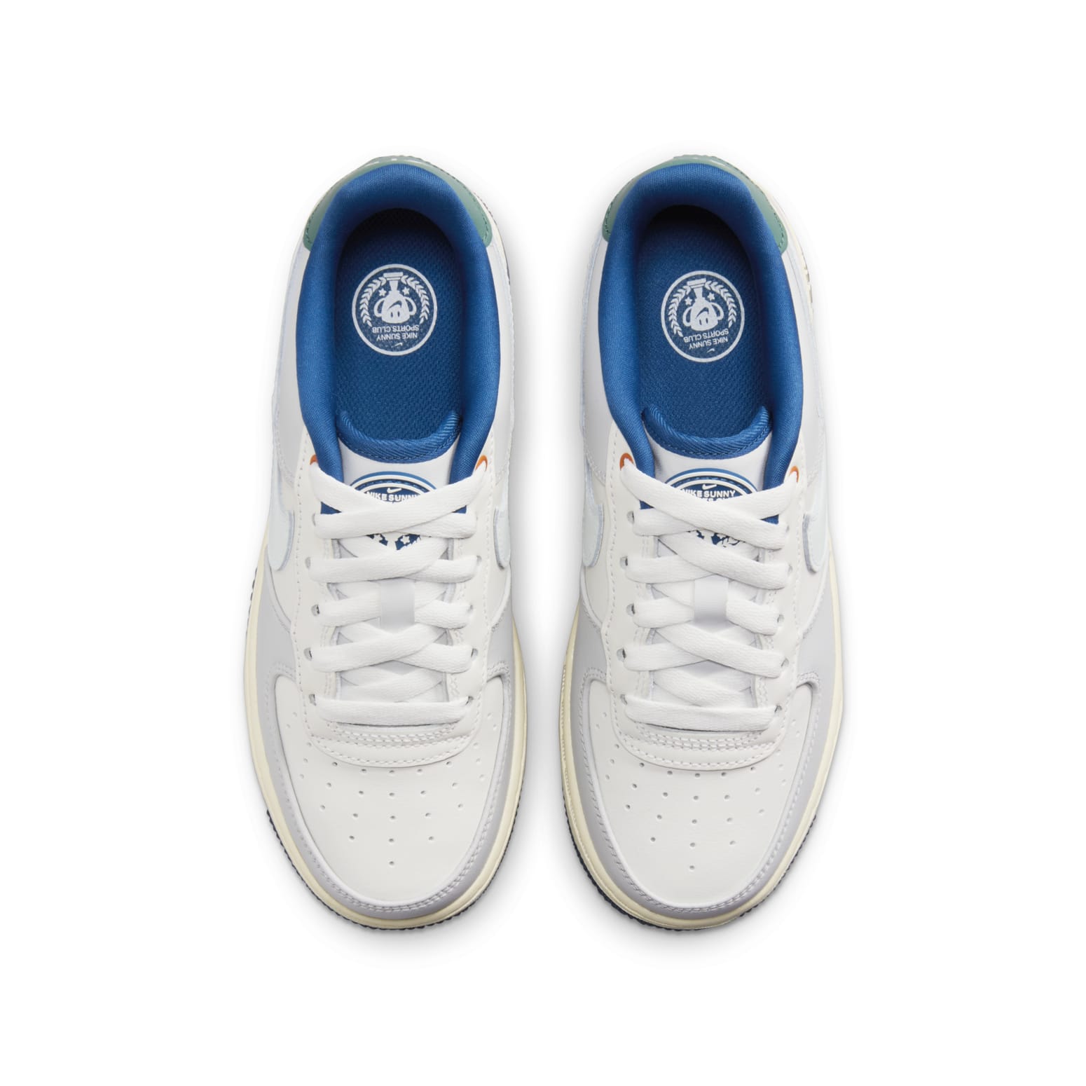 (GS) Nike Air Force 1 LV8 'Sail White Thinder Blue' HM3721-111