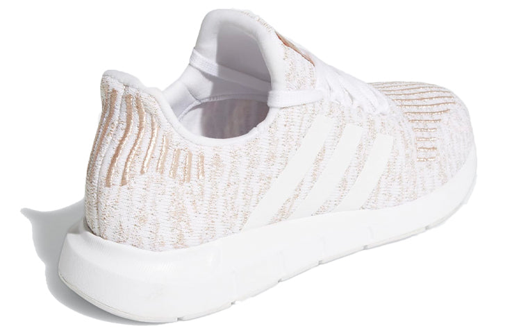 (WMNS) adidas Swift Run 'White Copper Metallic' EG7983
