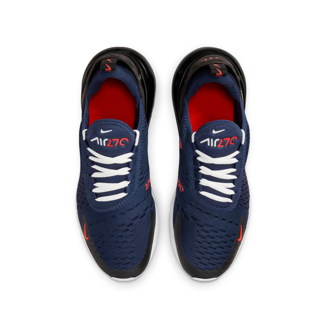 (GS) Nike Air Max 270 'Midnight Navy Picante Red' 943345-410