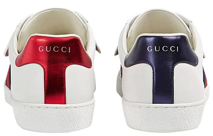 Gucci Ace Sneakers With Removable Wolf Patches 'White' 497130-0FI10-9060