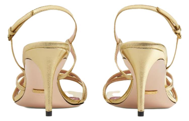 (WMNS) Gucci Victoria Strappy Horsebit Sandal 'Platino' 695214-B8B00-8053