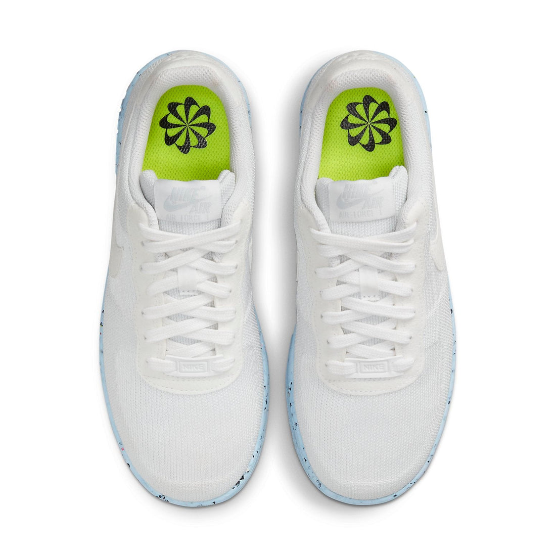 (WMNS) Nike Air Force 1 Crater Flyknit 'Pure Platinum' DC7273-100