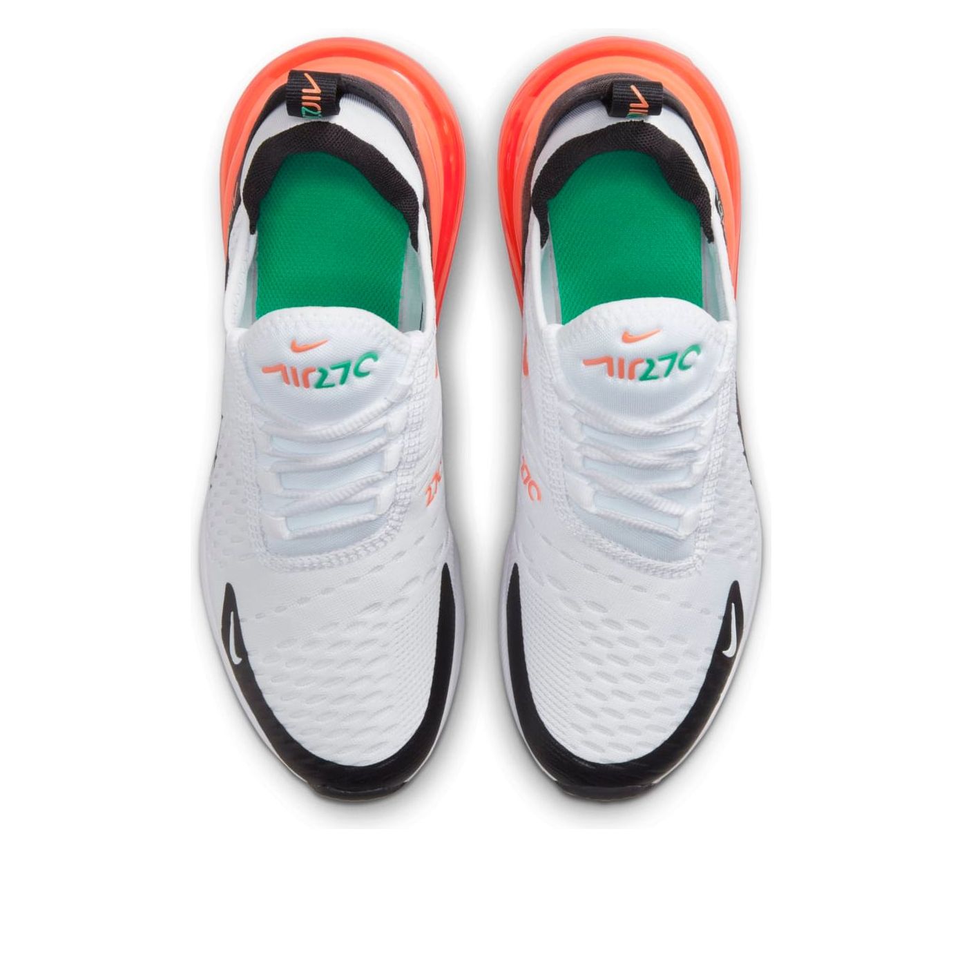 (GS) Nike Air Max 270 'White Turf Orange' 943345-107