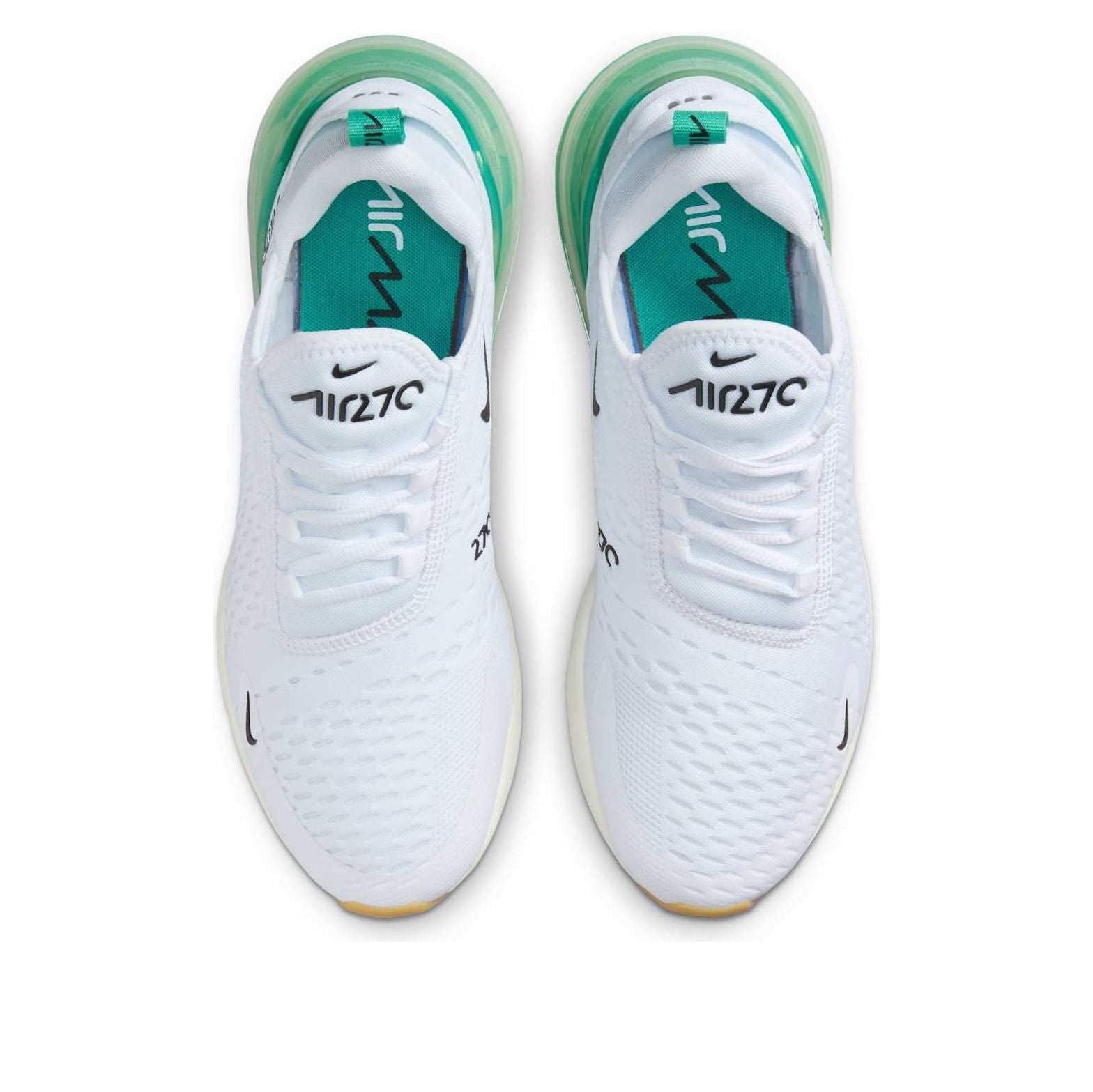 (WMNS) Nike Air Max 270 'White Summit White Stadium Green Black' AH6789-125
