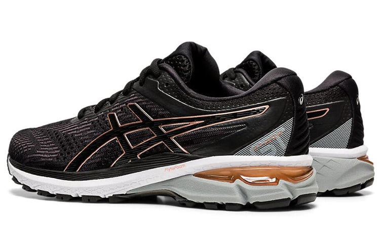 (WMNS) ASICS GT-2000 8 Narrow 'Black Rose Gold' 1012A594-002
