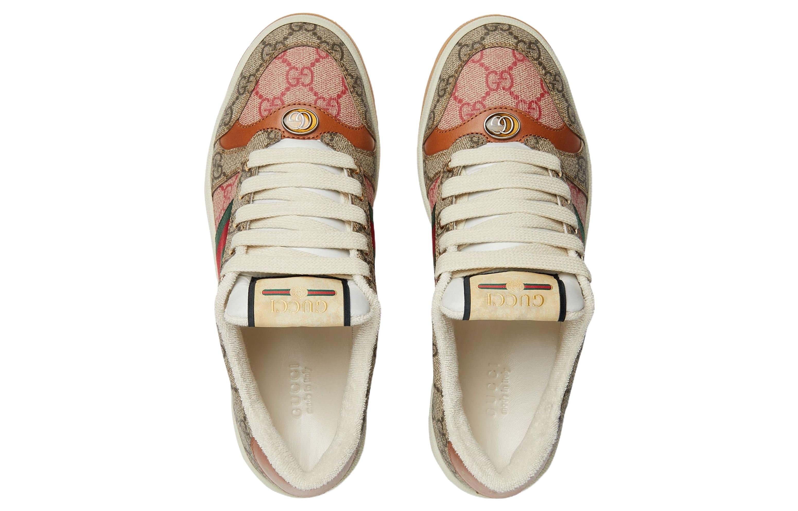 Gucci Screener Year Of The Rabbit Sneakers 'Brown Beige' 722605-FABFO-9791