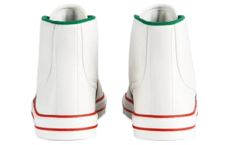 Gucci Tennis 1977 High 'White Green Red' 644734-17L20-9071