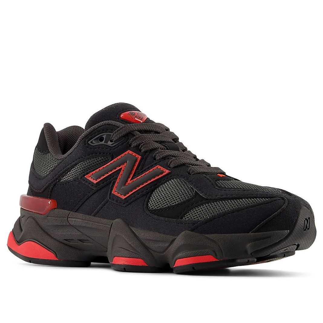 (GS) New Balance 9060 'Black Red' GC9060JR