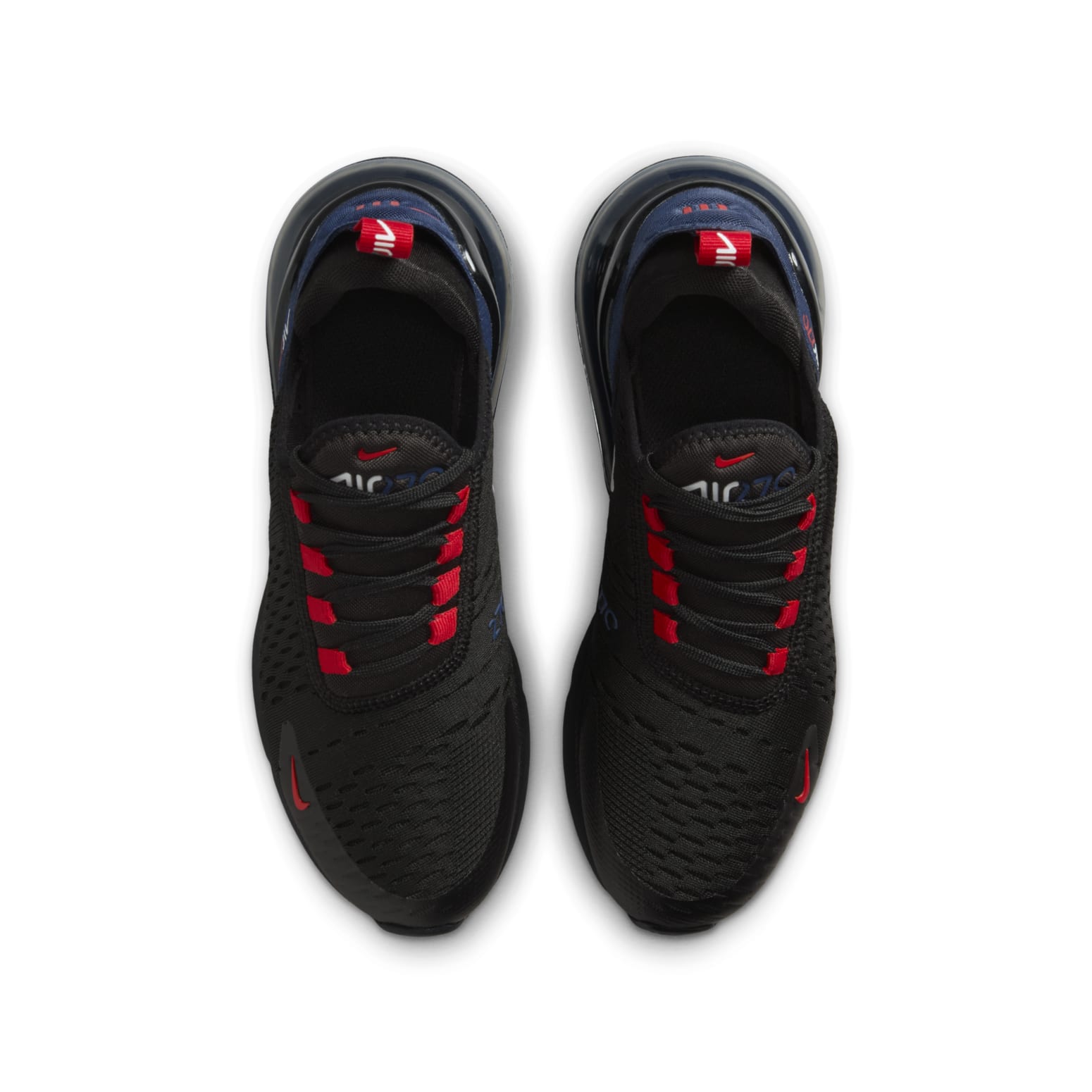 (GS) Nike Air Max 270 'Black Midnight Navy Red' HJ9565-001