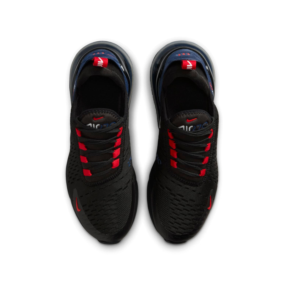 (GS) Nike Air Max 270 'Black Midnight Navy Red' HJ9565-001
