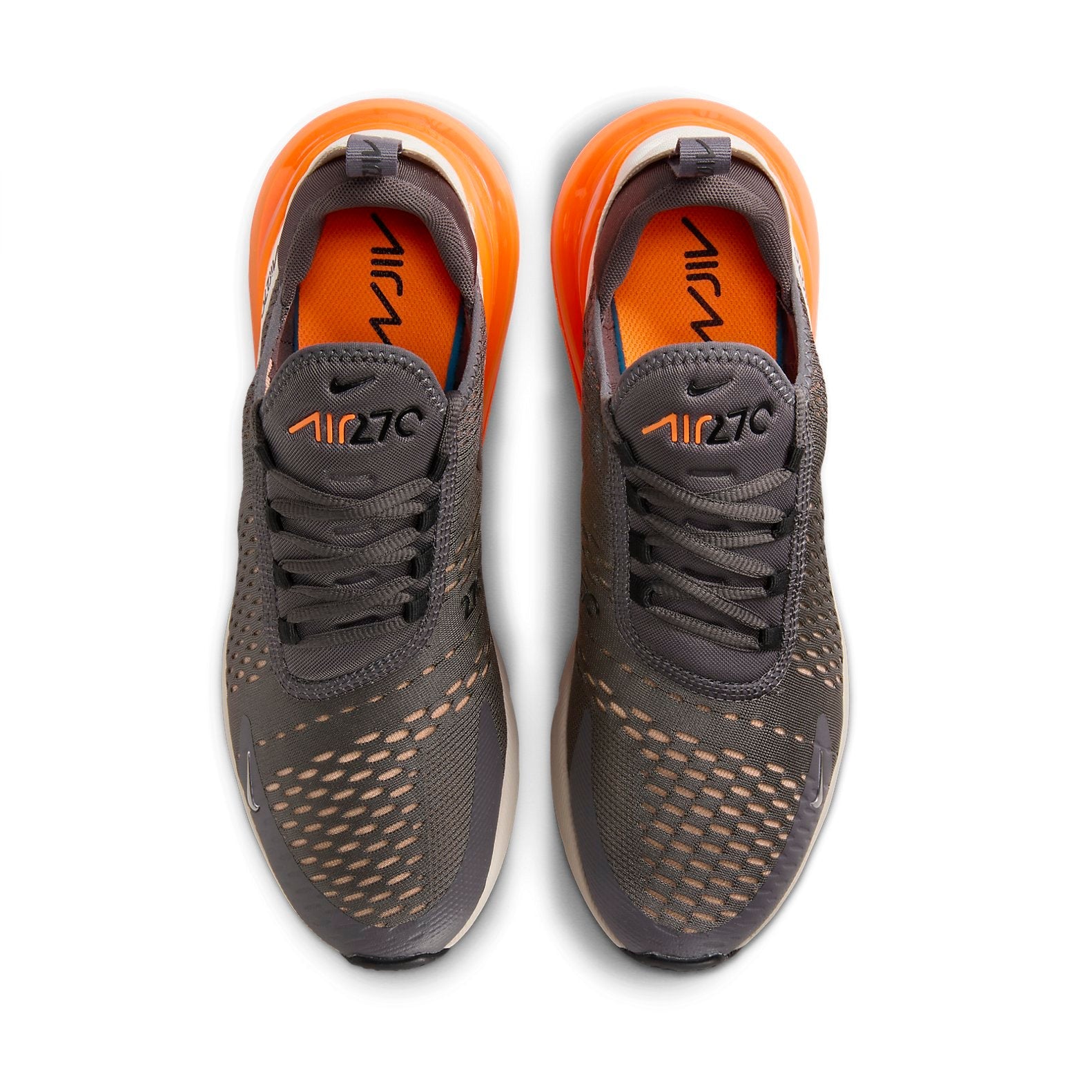 Nike Air Max 270 'Thunder Grey Total Orange' AH8050-024