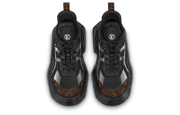 (WMNS) LOUIS VUITTON Archlight 2.0 Platform Sneakers 'Black' 1ABHZ7