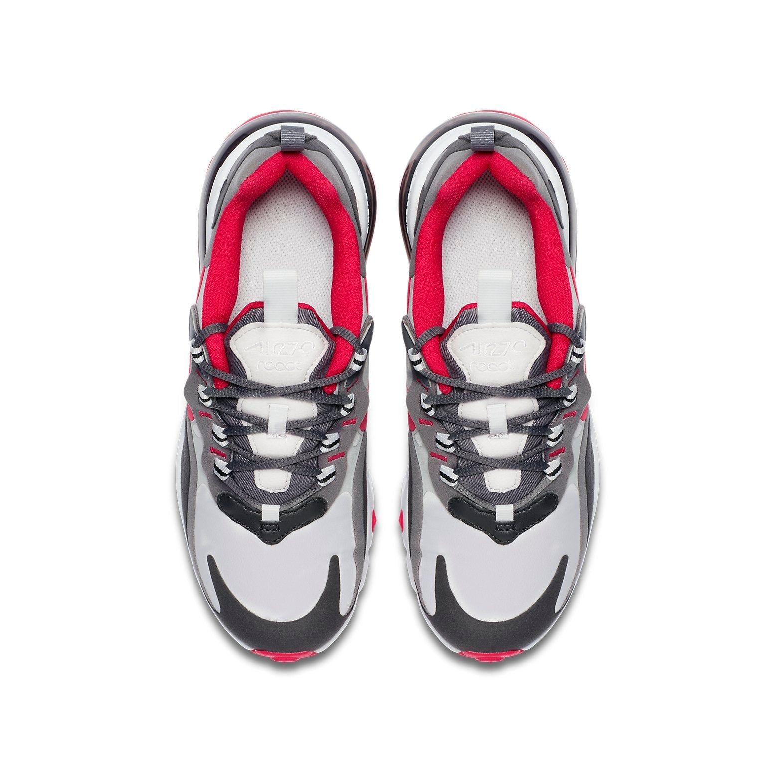 (GS) Nike Air Max 270 React 'University Red Iron Grey' BQ0103-013