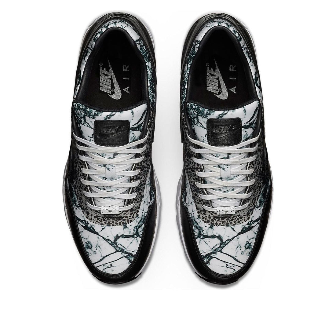 (WMNS) Nike Air Max 1 Ultra Serena Williams 'White Silver Black' 829722-100