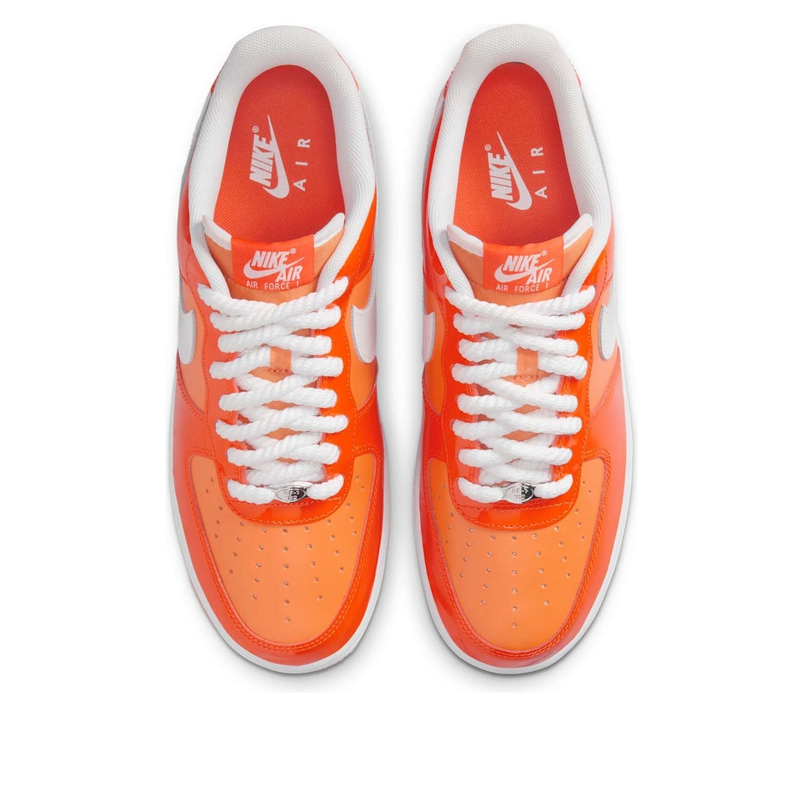 Nike Air Force 1 '07 LV8 'Orange White Patent' HV9405-800