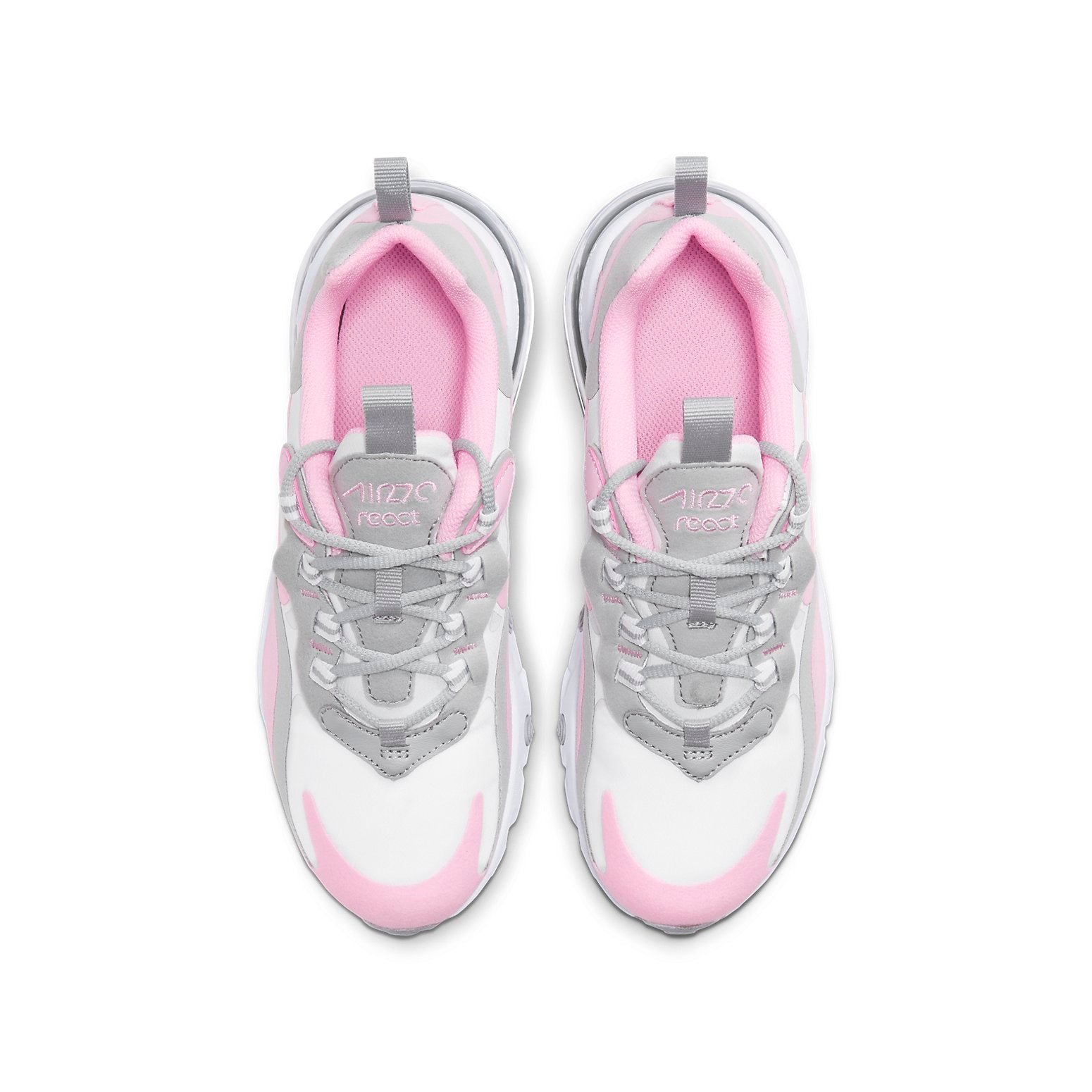 (GS) Nike Air Max 270 React 'White Pink' BQ0103-104