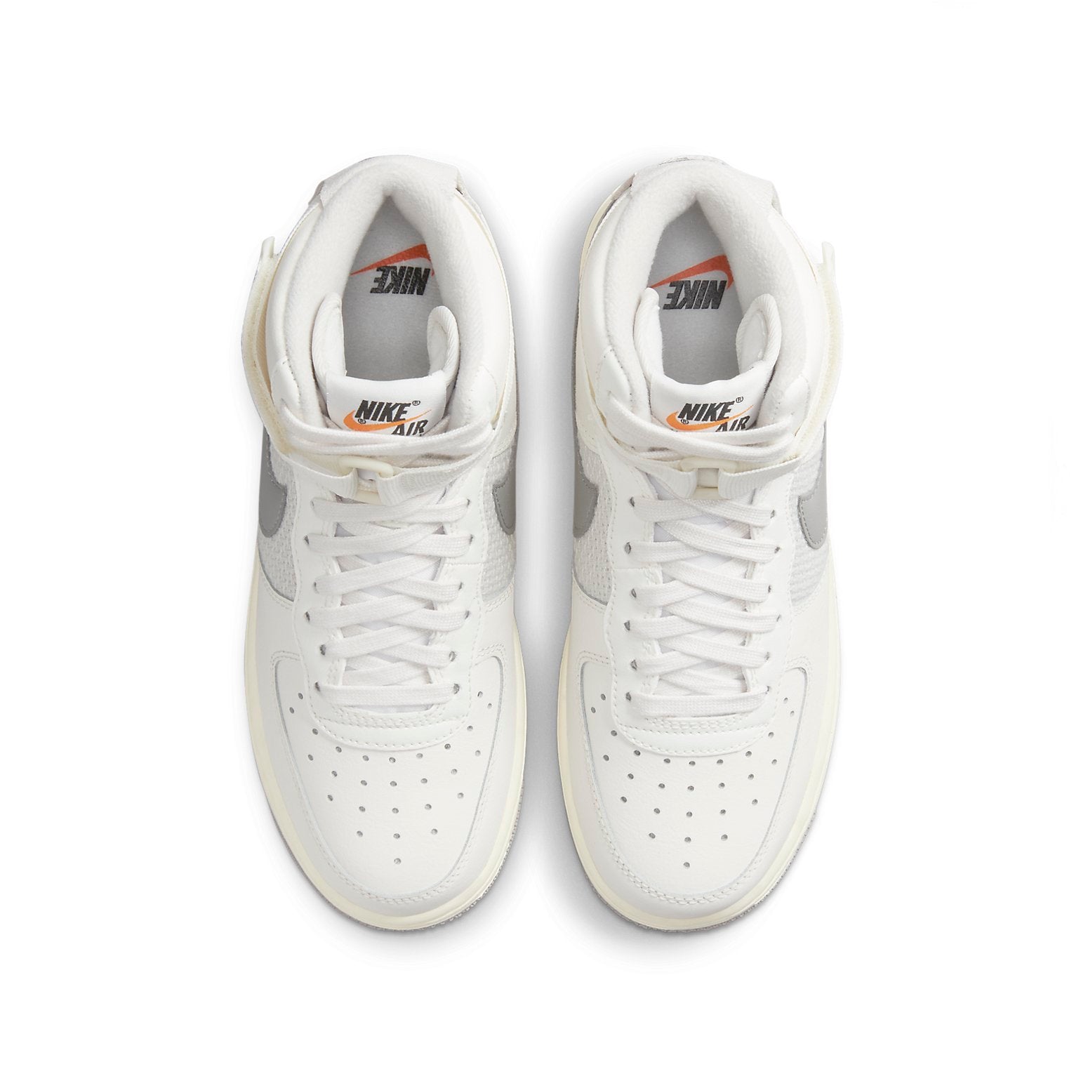 (GS) Nike Air Force 1 High Leather 'Sail Medium Grey' DV2236-100