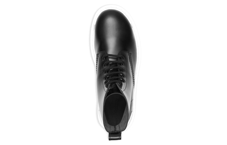 Balenciaga Strike Lace-Up Boot 'Black White' 589338WA9671090 #