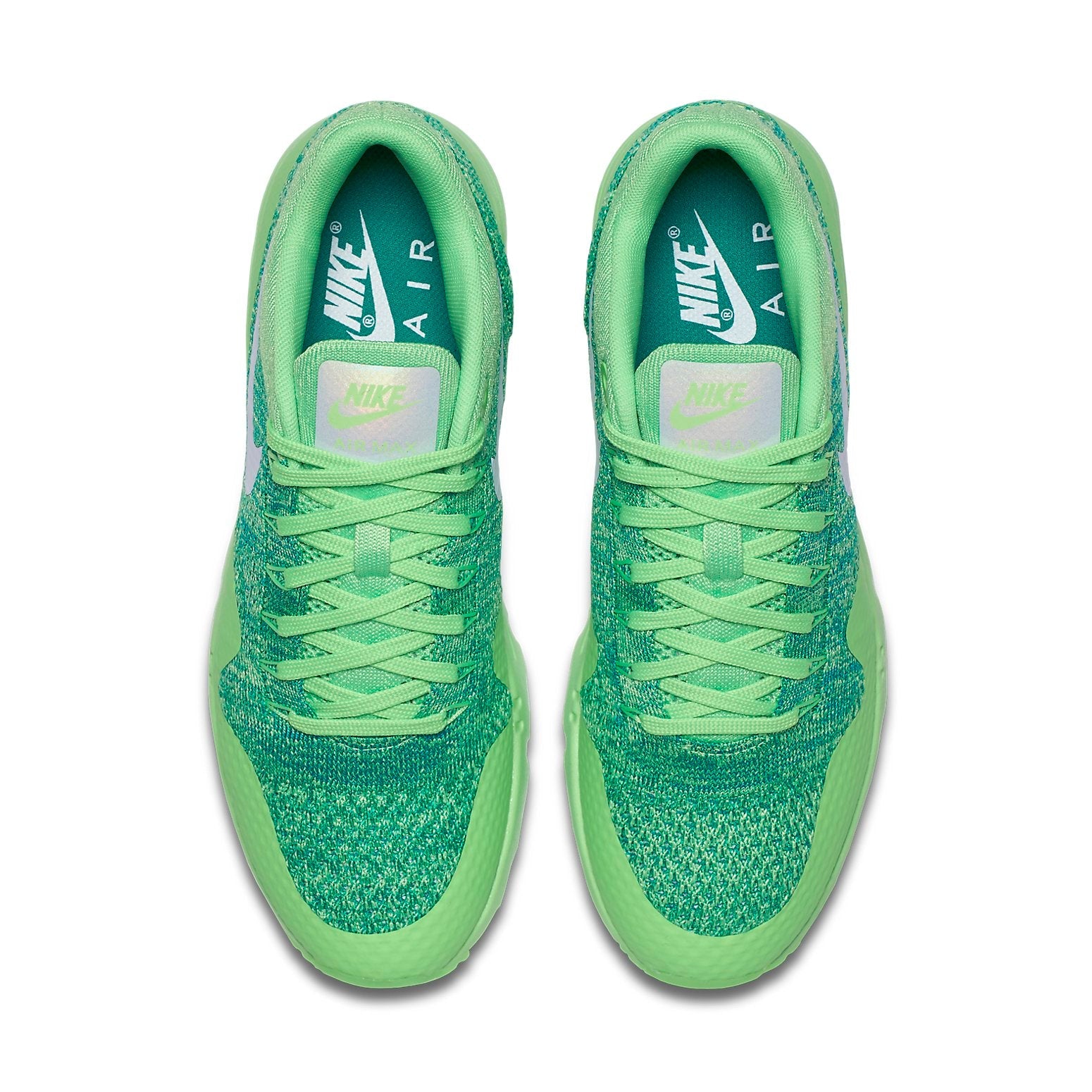 (WMNS) Nike Air Max 1 Ultra Flyknit 'Voltage Green' 843387-301